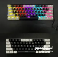  1 كيبورد MK60 Mechanical Blue Switch