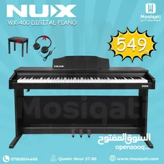  1 ديجتال بيانو NUX WK-400 Digital Piano