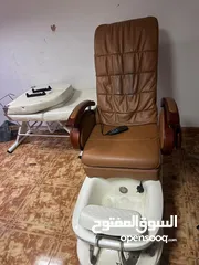 1 manicure and pedicure chair