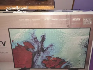 5 شاشة سامسونج سمارت 43 بوصة ريسفر داخلي مع قاعدتها  شبه وكالة استعمال خفيف