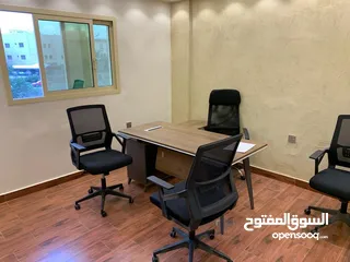  3 مكاتب تجارية للإيجار بالسالمية شارع سالم المبارك