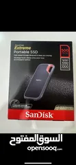  1 Sandisk Extreme Portable SSD -500Gb