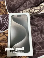  8 تلفون ايفون 15برو ماكس 256 جيجا شرق اوسط بطارية 89 الجهاز كامل قطعوا الاصليه معاه كرتونتوا فقط