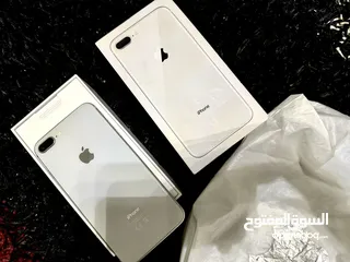  5 IPhone 8 Plus-White آيفون 8 بلس لون ابيض