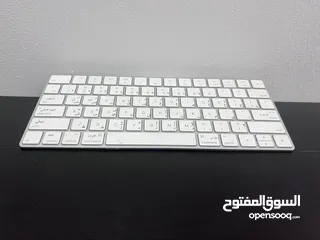  10 كيبورت عربي +انجليزي Apple Wireless Magic Keyboard 2 A1644 Used Perfect Working Order