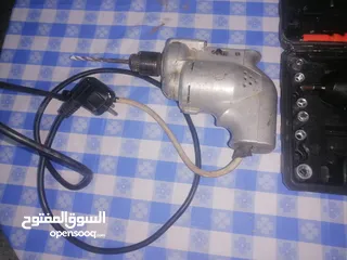  3 درل شحن شد + درل كهربا حفر + فرد جبسبورد مع مسامير