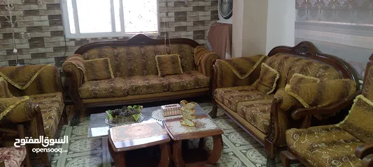  6 طقم زان نظيف جدا 9مقاعد