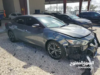  4 الوصول قريبا 2018 NISSAN MAXIMA SV ارباكات وكالة وارد اوراق جمارك البيع بالحادث