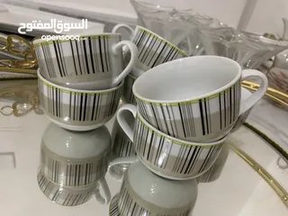  6 ادوات وقزاز فاخر تقديم طعام وانتيكا