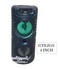  10 سماعه شحن 4 انش في 2 سماعات مكبر صوت سبيكر مناسبه للحفلات المنزليه