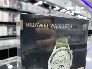  2 ساعة هواوي الجديدة كليا 2024 اللون الزيتي المميز  Huawei GT 4 (Green Edition) 46mm