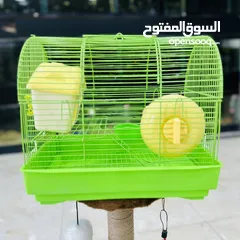  14 هامستر واقفاص الهامستر