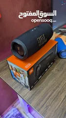  4 JBL Charge 5 Wi-Fi جديدا استعمل تجربه فقط النسخة الجديدا صوت JBL الأصلي الجريء مع صوت جهير عميق
