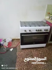  2 فرن غاز رومو انترنتشونال مستعمل اقل من سنه