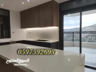  7 شقة فاخرة - تشطيب شخصي للبيع رام_الله _ الطيرة - ديكورات جبصين + مطبخ- 200,000 $