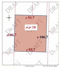  2 ""قطعة اراضي شمال عمان موبص زراعية مشجرة ثمن الدونم قابل للتفاوض واجهة كبيرة على الشارع