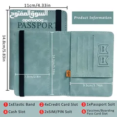  5 Passport Wallet All in one