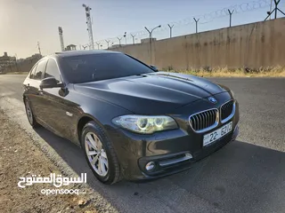  10 BMW 520 موديل2014 فحص كامل فل كامل   ممشى قليل بحالة الوكالة