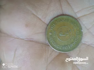  3 لمحبي التراث الاردني القديم عملات 5 فلس 1974 و1962 المعروفه بل تعريفه زمن الطيبين