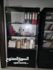  4 خزانة مكتبية خشبية عدد 2