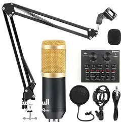  1 V8S Professional Condenser Microphone for Recording Studio ميكروفون مكثف احترافي V8S لمعدات استديو