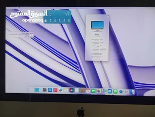  1 ماك 21.5 core i5 محدث لاخر نسخة نظام سونوما مع ويندوز 11