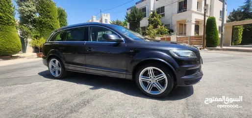  16 كاش أو اقساط من المالك AUDI Q7 2013 SLINE ممشى قليل 3.0cc سوبر تشارج فل كامل أعلى صنف فحص كامل