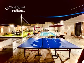  3 ستديو ضمن مسبح مستقل ومغلق بالسابع...او شاليه بالبحر الميت