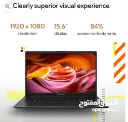 1 لابتوب ASUS Vivobook Go 15 AMD RyzenTM 5 7520U (8GB/512GB)