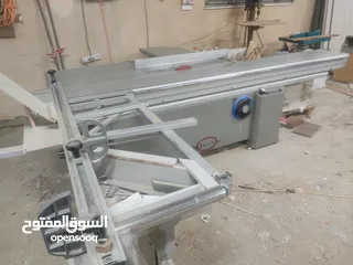  9 معدات منجرة كاملة للبيع . مستعمل بوضع الجديد .