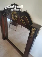  2 خزانة كبيرة وطاولة ومراية وحوض سمك مع عدته كاملة