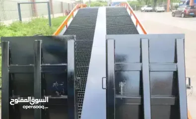  1 شركةالروادلرمبات =رمبات تحميل وتنزيل البضائع والسيارات جميع المقاسات والأحجام ثابت ومتحرك