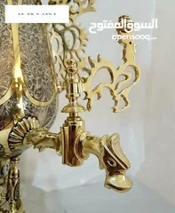  6 سماور الفحم النحاسية الفاخرة