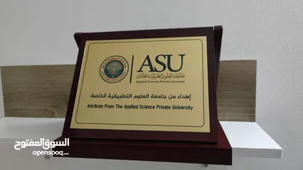  3 شهادات ودروع تقدير واجندات صناعة أعلام  مكاتب