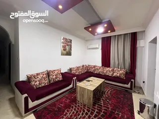  4 شقه مفروشه بالكامل نظافه مميزه للايجار خلف مركز الحسين للسرطان/ الجامعه الاردنيه