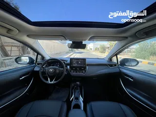  12 تويوتا كورولا 2023 هايبرد فحص كامل فل كامل