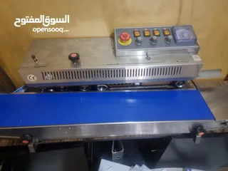  1 للبيع ماكينة تغليف معجنات وحلويات او بقوليات