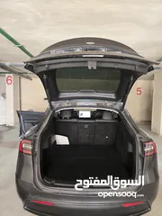  4 tesla model y 2021 بحاله متتازه