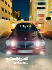  4 مرسيدس E200 1997 اللجينس فل كامل بحاله الوكاله