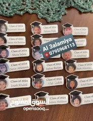  4 باجة حبل دبوس مغناطيس مع شعارات لوغو