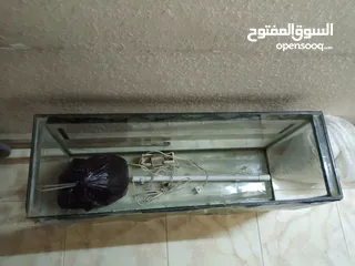  1 حوض سمك للبيع. حجم كبير بسعر خرافي حوض تفصيل