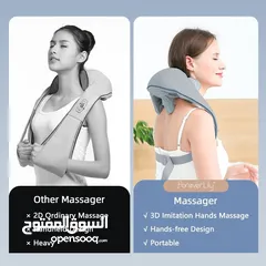  6 جهاز مساج العنكبوت للرقبة والجسم