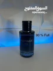  1 Slightly used 100 ML Dior Sauvage Parfum