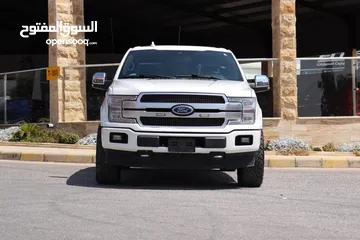  4 فورد f150  ديزل بلاتينيوم موديل 2018 اقساط على الهوية