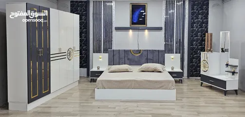  22 غرف نوم تركي تتكون من خمس قطع  بتصاميم مختلفه تناسب اذواقكم 