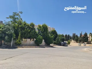  5 أرض للبيع في منطقة الحمر ( منطقة فلل فخمة)  شمال عمان 970م  بواجهه عرضه تصلح لبناء فيلا او فيلتين