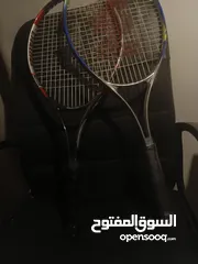  3 tennis rackets مضارب للتنس