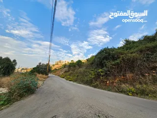  18 land for sale maten mansourieh ارض للبيع في المنصورية المتن