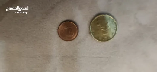  6 عملات ورقيه و معدنيه