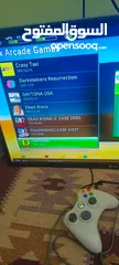  13 جهاز اكس بوكس 360 مهكر مع ايدتين مع أكثر من 150 لعبه مع جميع الكوابل الخاصه بالجهاز